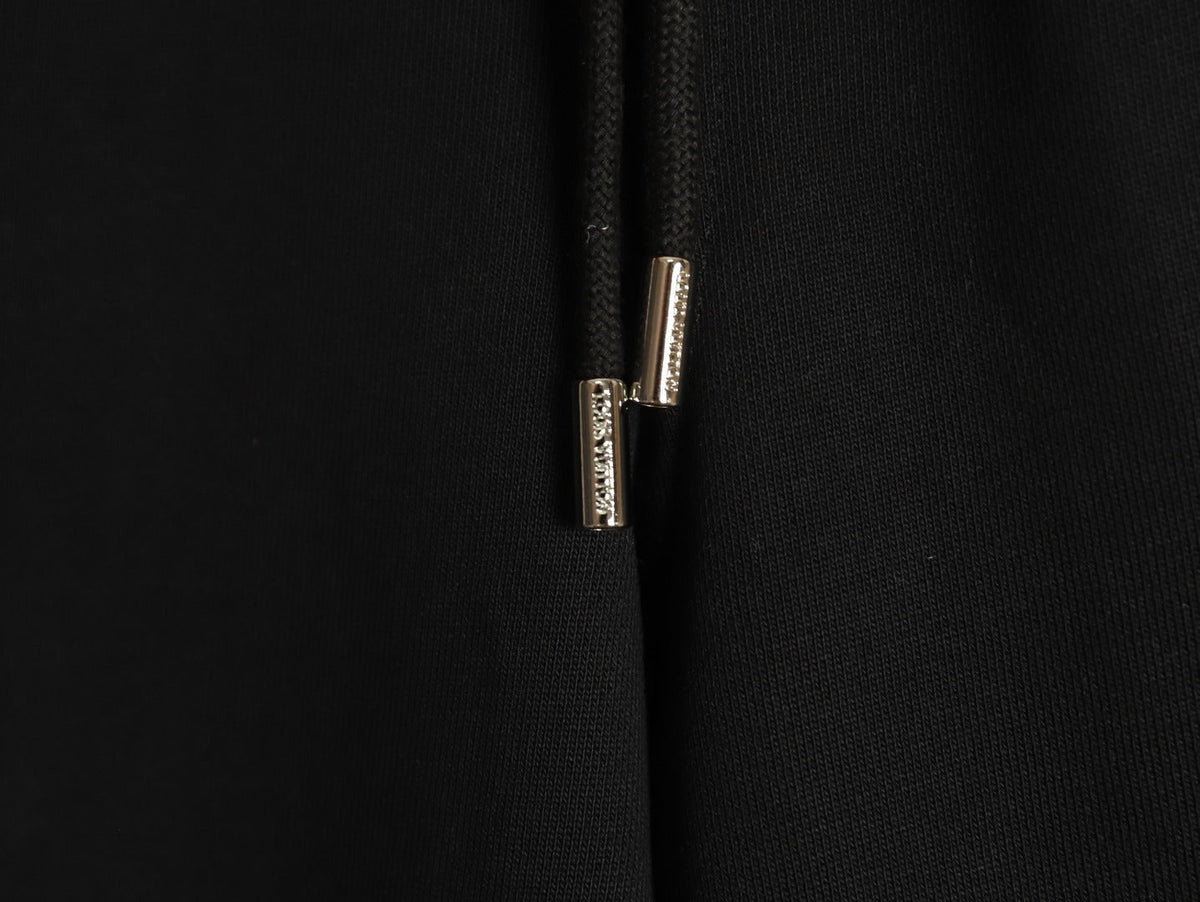 Louis Vuitton Sketch-Style Monogram Drawstring Trousers - Black